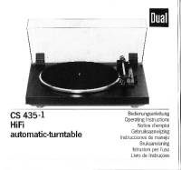 Dual CS-435-1-Owners-Manual 